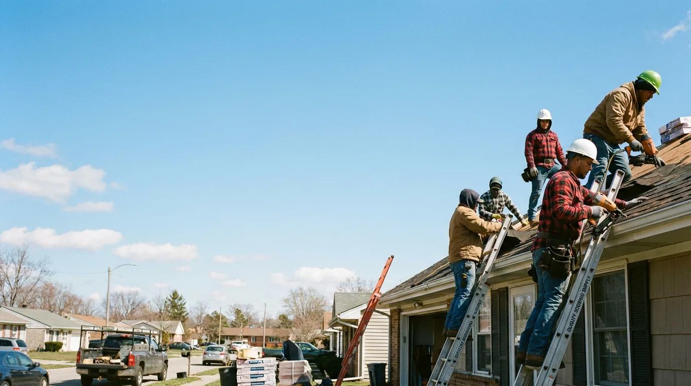Roofing in Fort Branch, IN near me